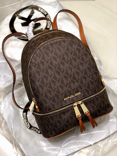 _List Pure  printing backpack medium coffee color-4965fda5